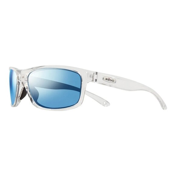 New REVO Harness Transparent Polarised Square RE 4071 09 BL Sunglasses Women - Picture 1 of 4